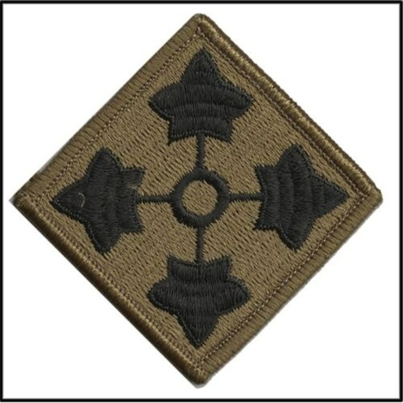 4th INFANTRY DIVISION MULTICAM PATCH 4TH ID 10 QUANTITY ( 10 PATCHES ) SEW ON - Picture 1 of 7